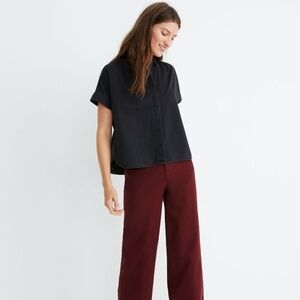 Madewell Denim Hilltop Shirt in Lunar Wash